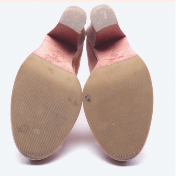 ACNE STUDIOS Rose Gold Metallic Chelsea Boots EUC/sz 37= US sz: 7 - Picture 9 of 14